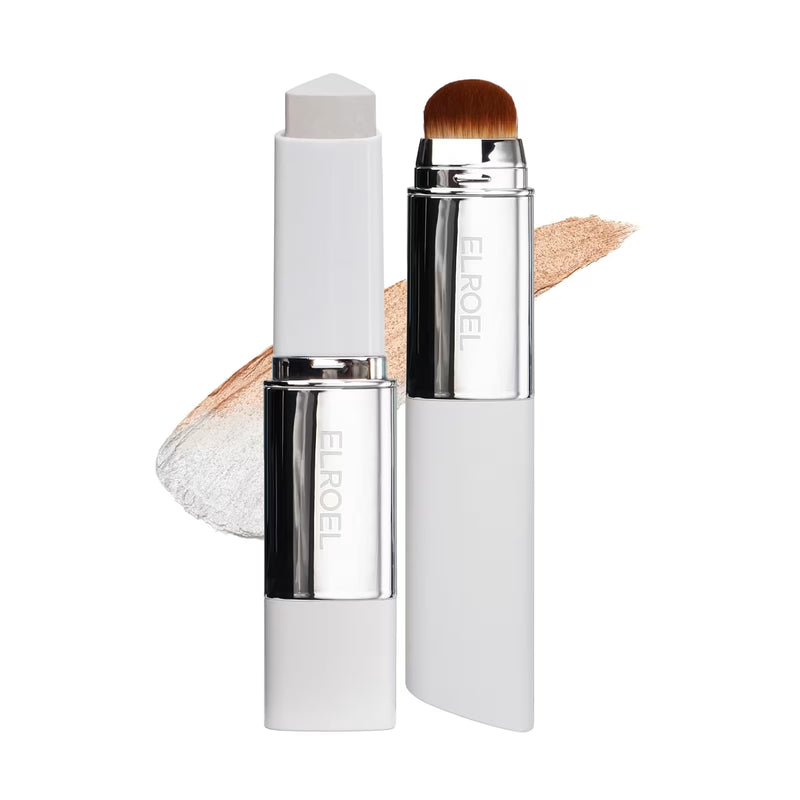 Elroel Blanc Cover Cream Stick Natural, foundation stick met ingebouwde borstel