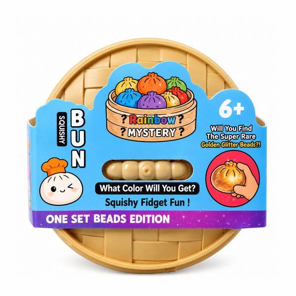 Verpakking van de Mystery Dumpling Squishy Beads Small