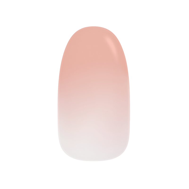 Nailo gellak stickers Peachy Ombre, verloop van nude naar perzik