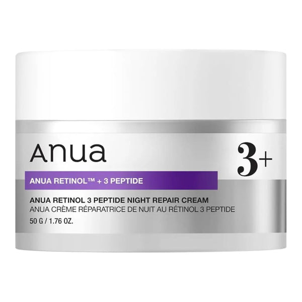 Anua Retinol 3 Peptide Night Repair Cream
