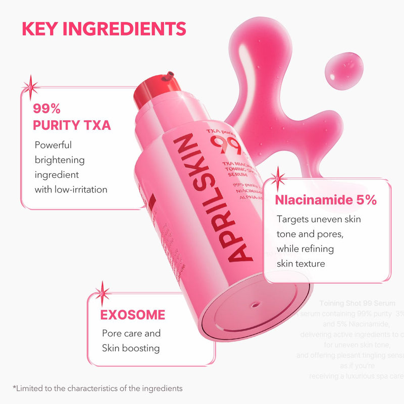 APRILSKIN TXA Niacinamide Toning Shot 99 Serum