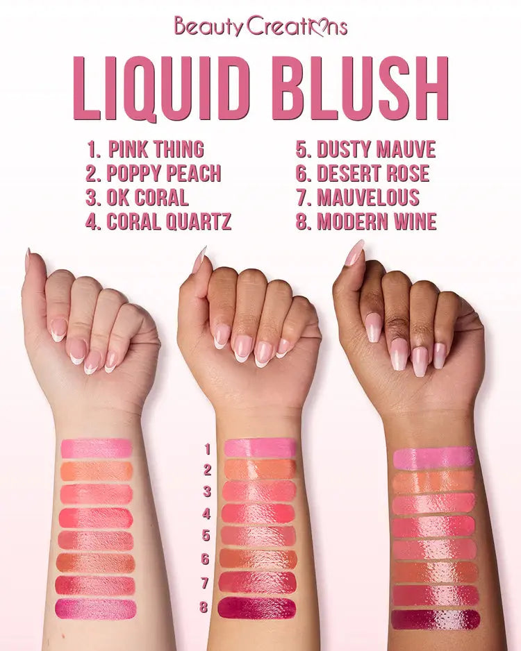Beauty Creations Liquid Blush Dusty Mauve
