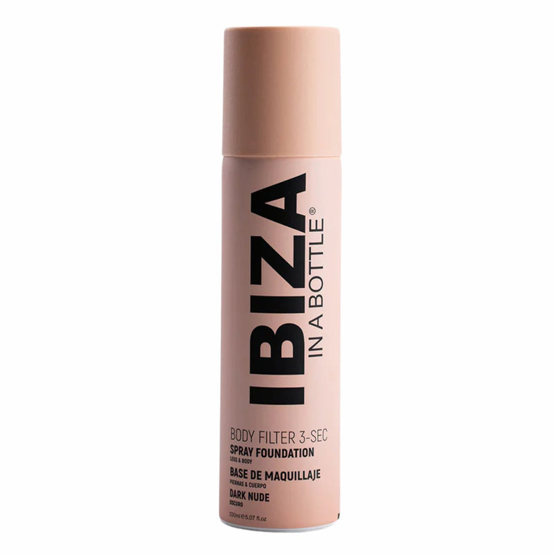 Biovene Ibiza 3 Sec Body Filter Dark Nude Anti Aging Instant Spray On Leg & Body Foundation Advanced Skincare