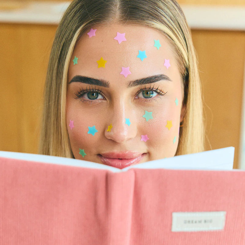 Biovene Star Patches Yellow Pimple Patches Anti Blemish Stars, 28 Patches
