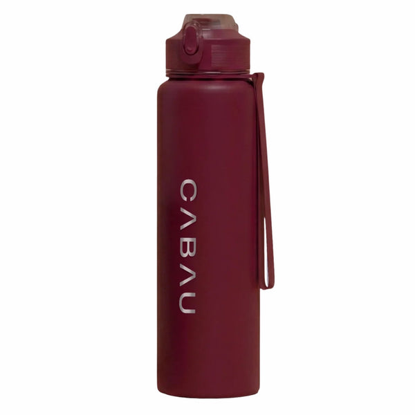 Cabau Lifestyle Bloom Bottle Stainless Steel Cherry