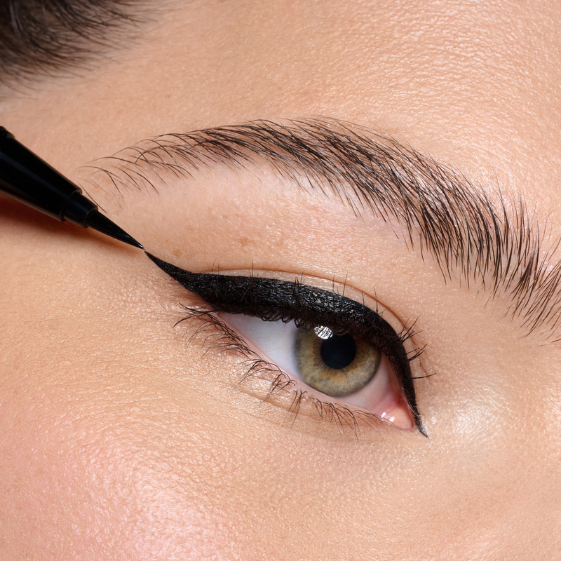 Catrice Hyper Liner Brush Eyeliner Waterproof 010 Ever Black