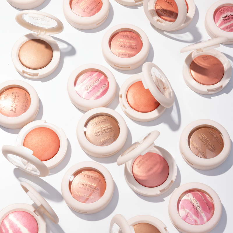 Catrice Soft Glam Baked Blush 020 Peachy Breeze