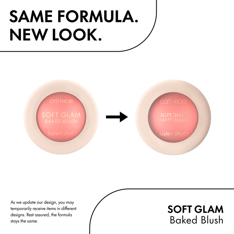 Catrice Soft Glam Baked Blush 020 Peachy Breeze