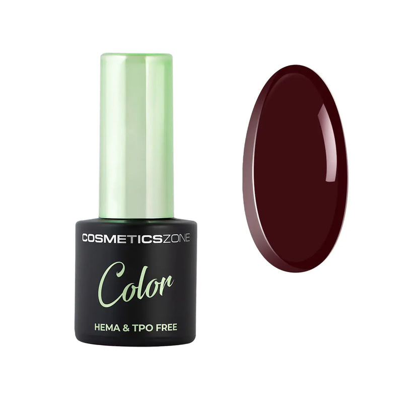 Cosmetics Zone Hypoallergenic Hybrid UV/LED Gel Polish Midnight Plum 207