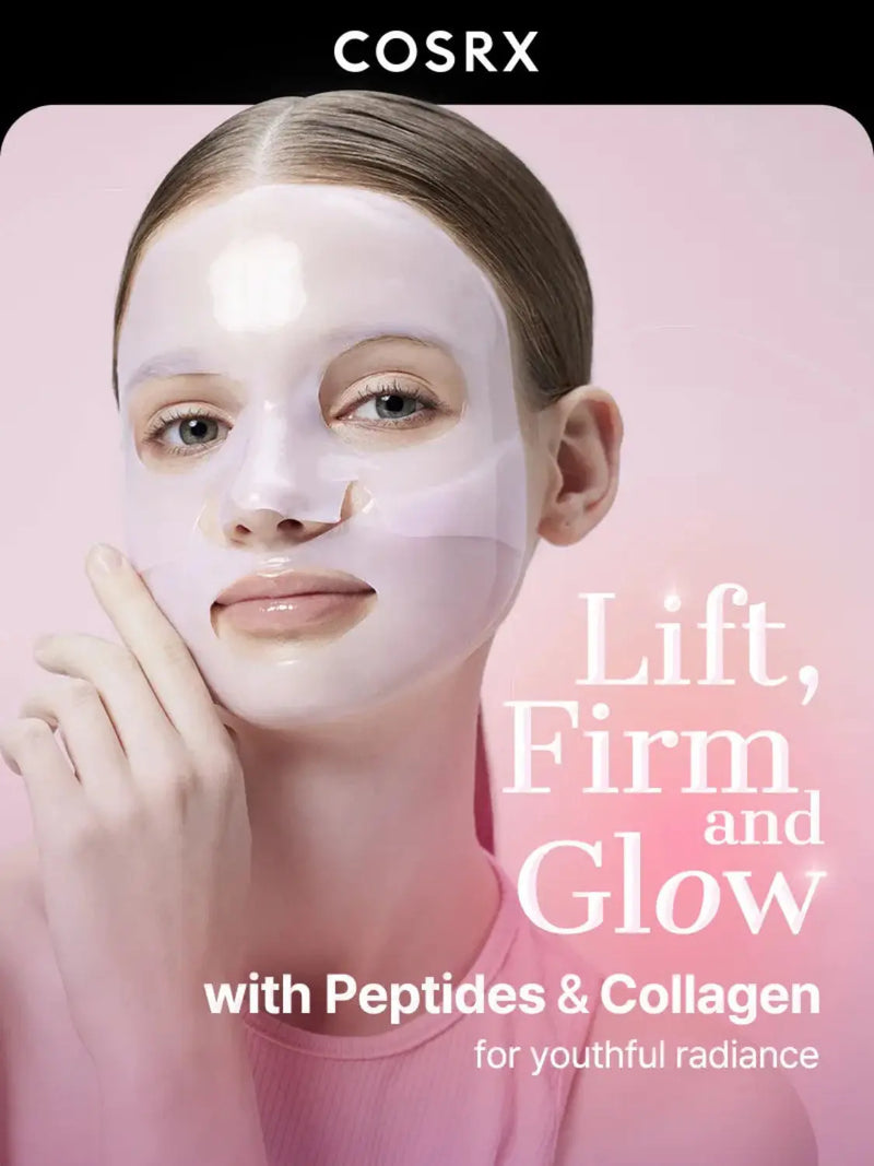 COSRX Peptide Collagen Glow Hydrogel Mask