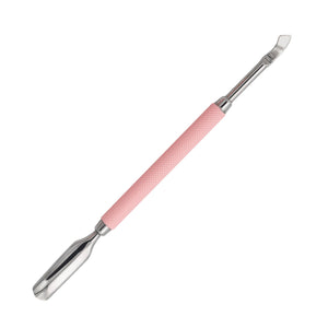 Manicure Tool Cuticle Pusher & Scraper Pink