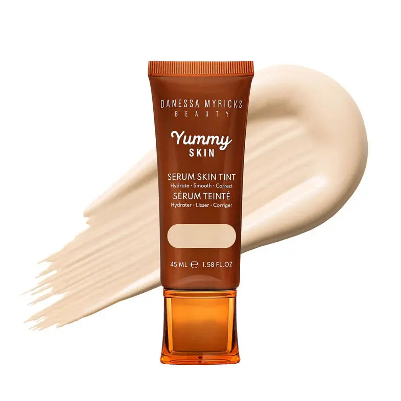 Danessa Myricks Beauty Yummy Skin Serum Skin Tint 1, lichte foundation met serum