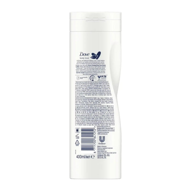 Dove Body Lotion Shea Butter & Vanille