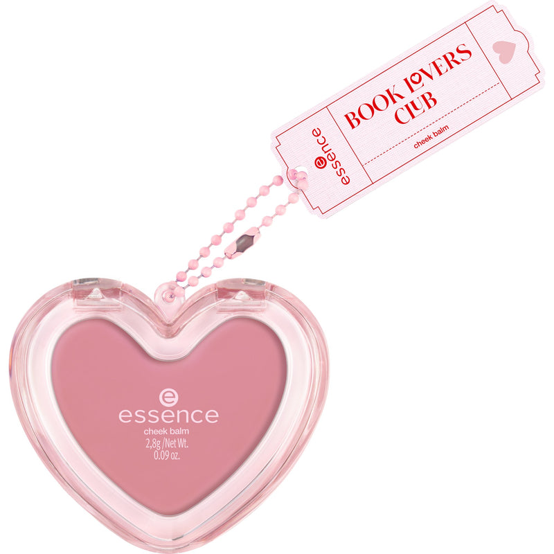 Essence Book Lovers Club Cheek Balm 01 Chapter: Pink Poetry, crèmige blushbalm voor de wangen