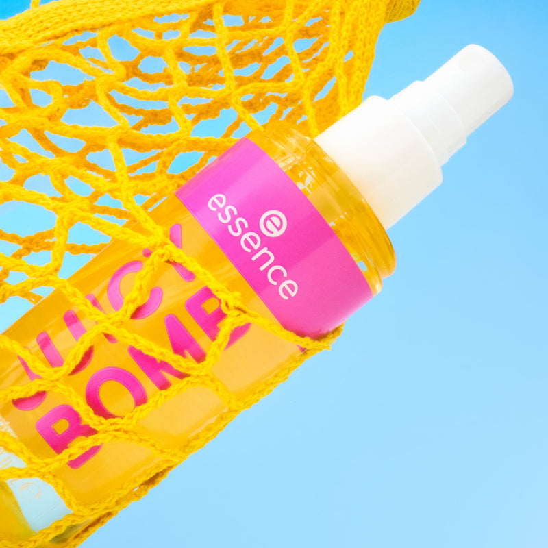Essence Juicy Bomb Mood Boosting Drop Body Mist 112 Made To Smile, tropische bodymist