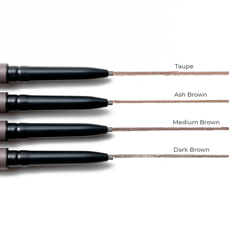 Everybody London Brow Definer Medium Brown, wenkbrauwpotlood voor gedefinieerde wenkbrauwen, foto 2 van 6