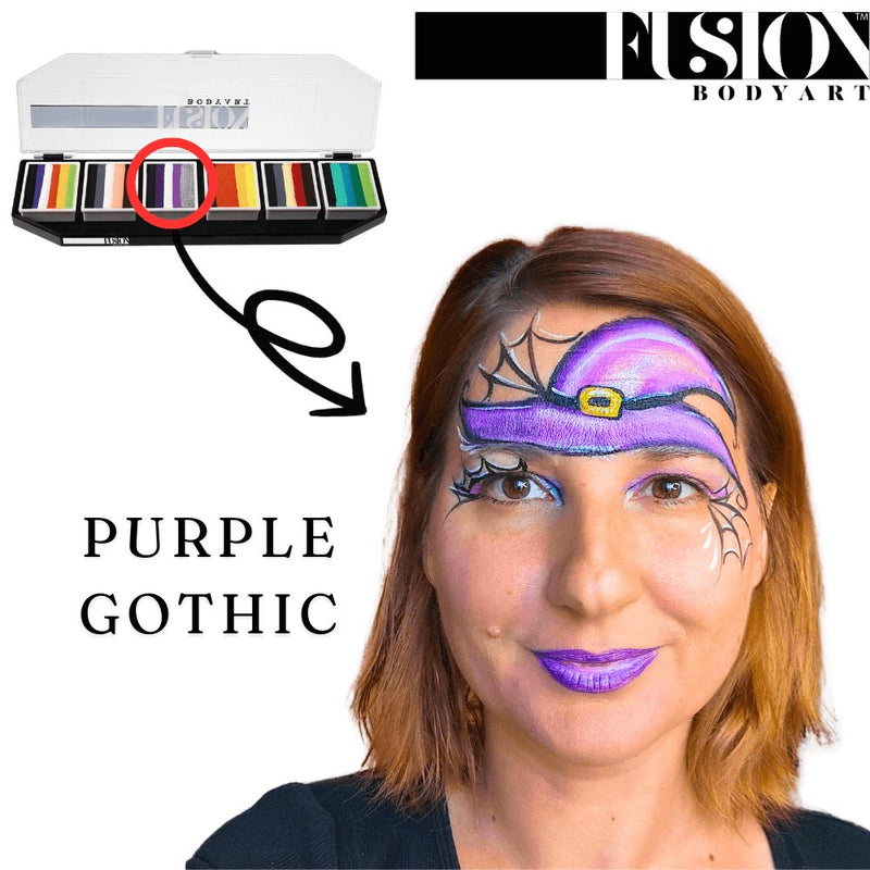 Fusion Body Art Face Painting Palette Night Critters