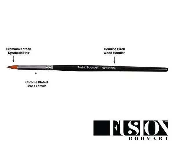 Fusion Body Art Professional Face Paint Brush Flower Petal