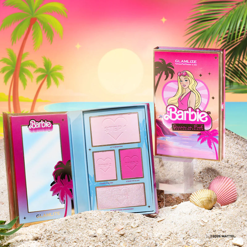 Glamlite x Barbie Dream In Pink Complexion Kit