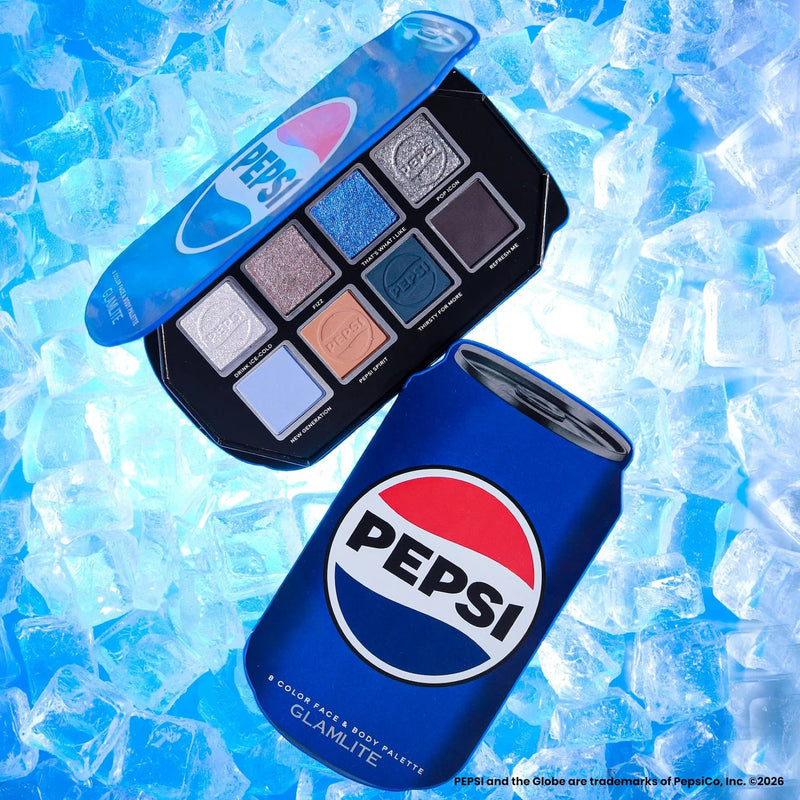Glamlite X Pepsi 8 Color Face & Body Palette