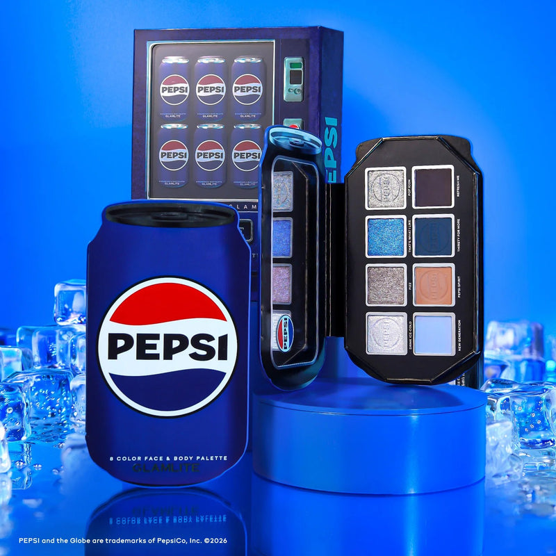 Glamlite X Pepsi 8 Color Face & Body Palette