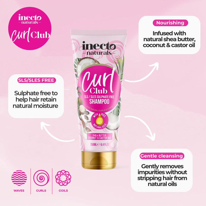 Inecto Naturals Curl Club Shampoo