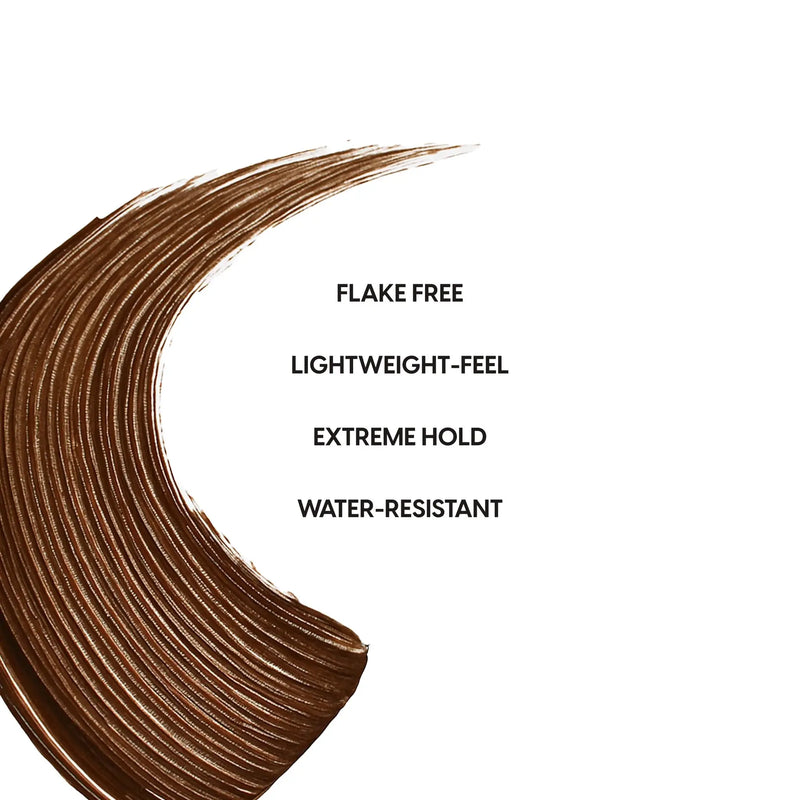 Kara Beauty Browsy Tinted Brow Gel Ebony, getinte wenkbrauwgel voor definitie en hold