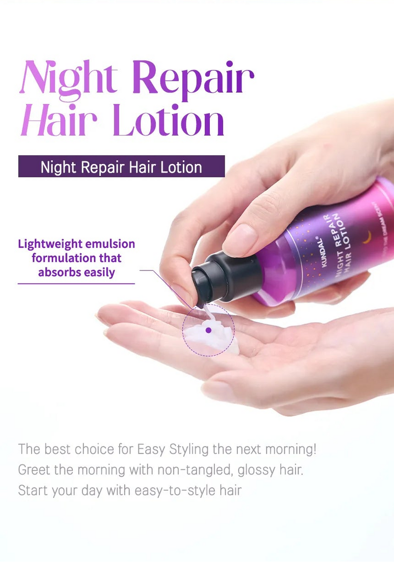 Kundal Night Repair Hair Lotion Into The Dream