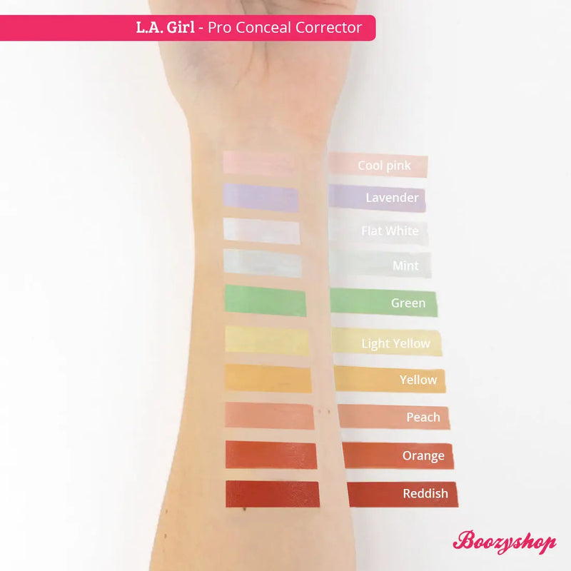 LA Girl Pro Concealer Correctors GC992 Green corrector