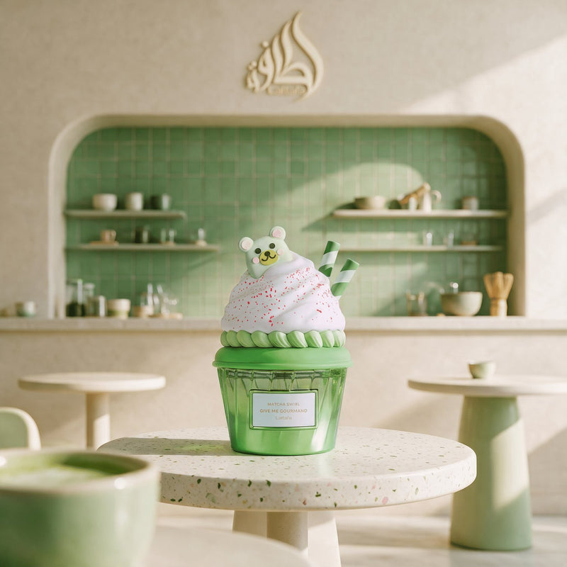 Lattafa Give Me Gourmand Matcha Swirl Eau de Parfum, romige gourmand geur, foto 3 van 5