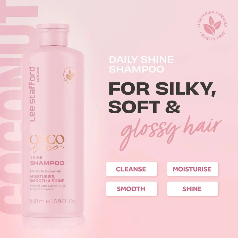 Lee Stafford CoCo LoCo & Agave Shine Shampoo 500 ml.