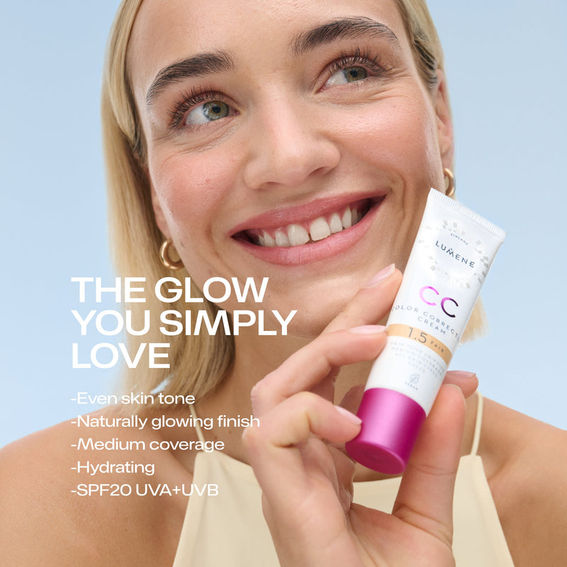 Lumene Cc Color Correcting Cream Spf20 Shade 5 Deep Tan