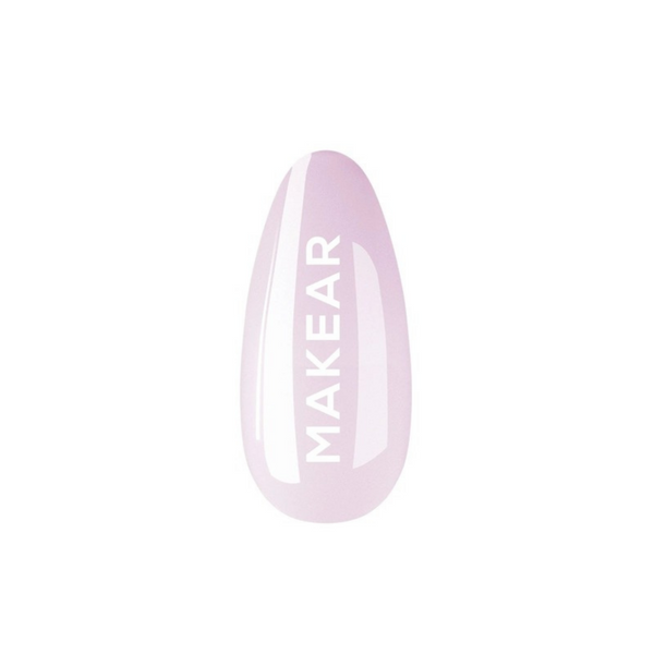 Makear UV Gel Polish 604, semi-transparante roze gellak