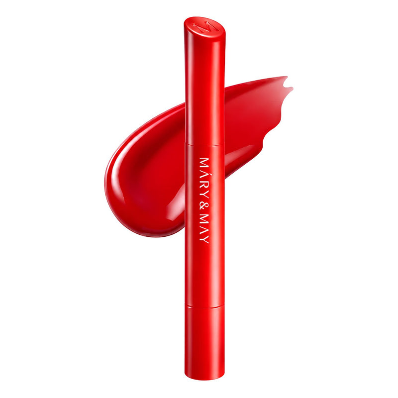 Mary & May Blooming Glow Lip 03 Rosy Dew, vegan lipgloss met Pink Collagen en Hyaluronzuur