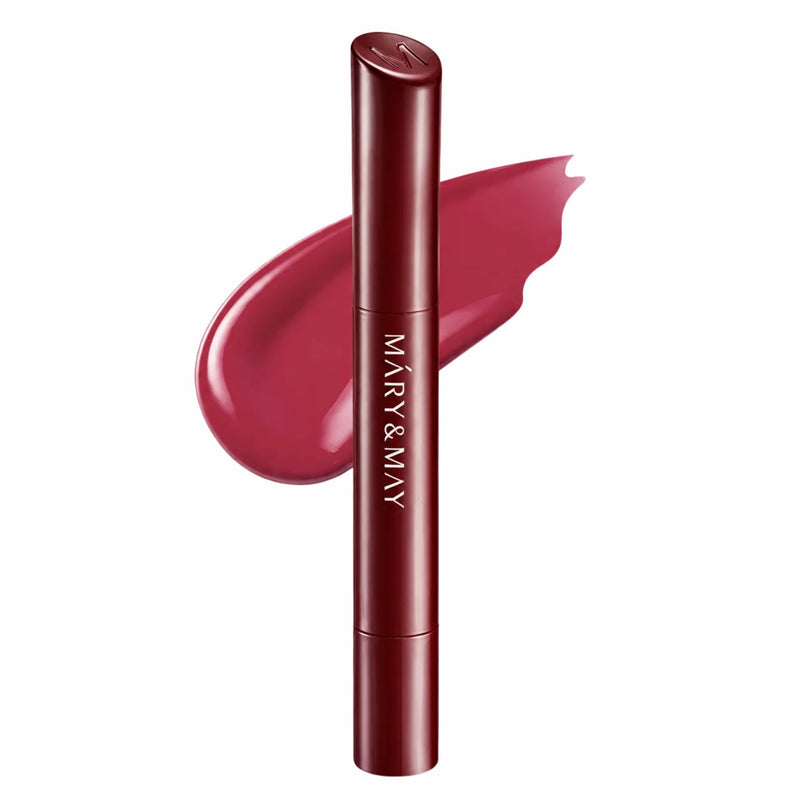 Mary & May Blooming Glow Lip 05 Deep Moor Lily, hydraterende lipgloss met nude kleur