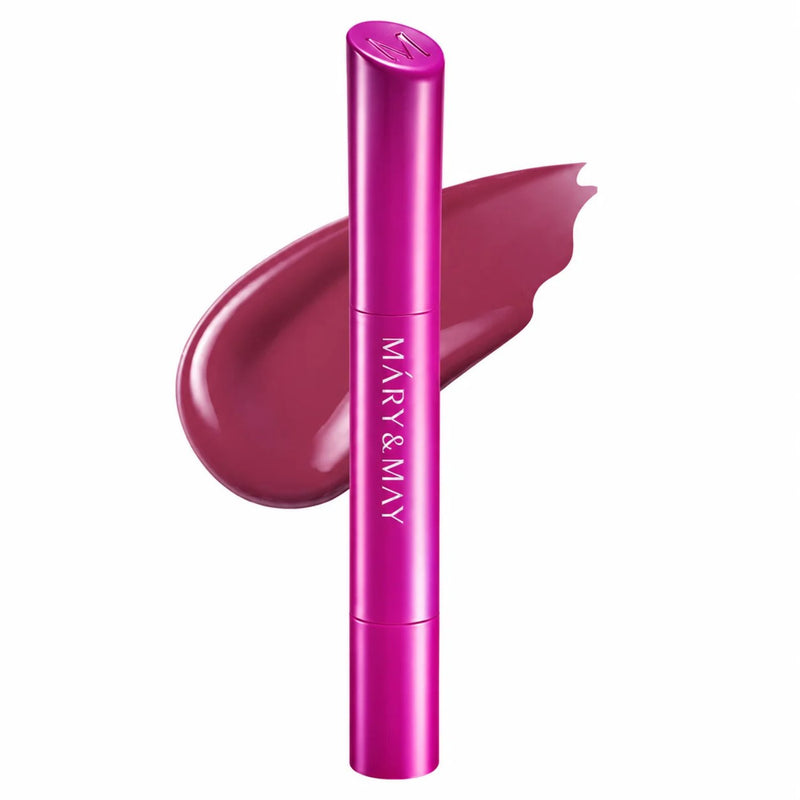 Mary & May Blooming Glow Lip 07 Lilac Dream, hydraterende lipgloss met paarse tint