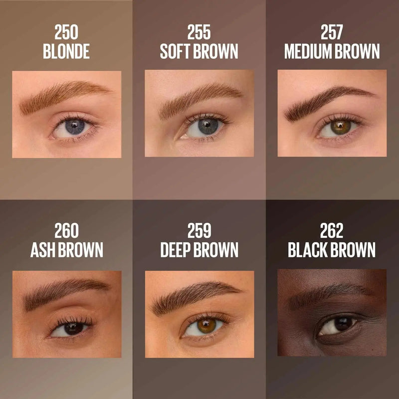 Maybelline Brow Insert 02 Brown, 2-in-1 wenkbrauwpen en gel, foto 5 van 9