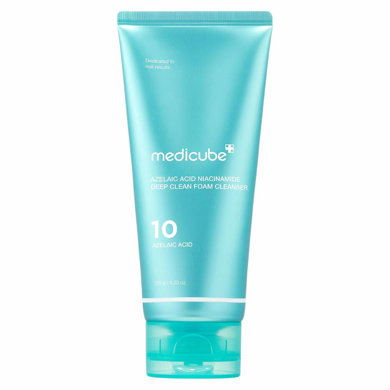 Medicube Azelaic ACID Niacinamide DEEP Clean FOAM Cleanser, gezichtsreiniger voor de vette en onzuivere huid