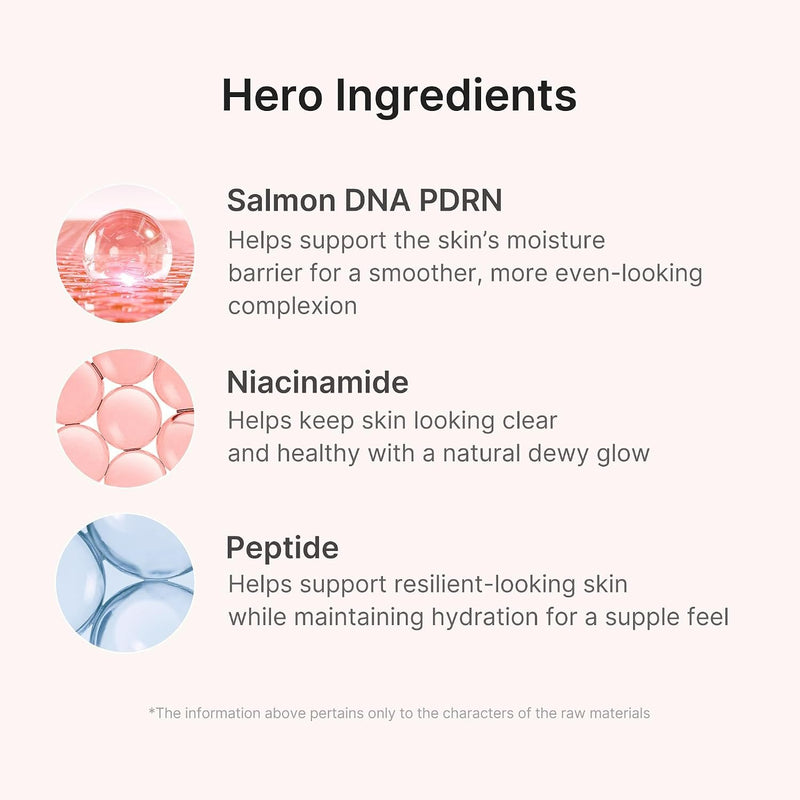 Medicube PDRN PINK Peptide Serum MASK 10-Pack, hydraterend sheet mask met peptiden