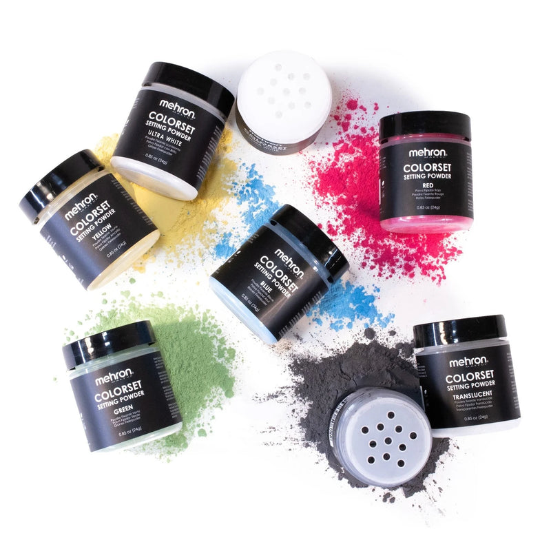 Mehron Makeup Colorset Setting Powder Green