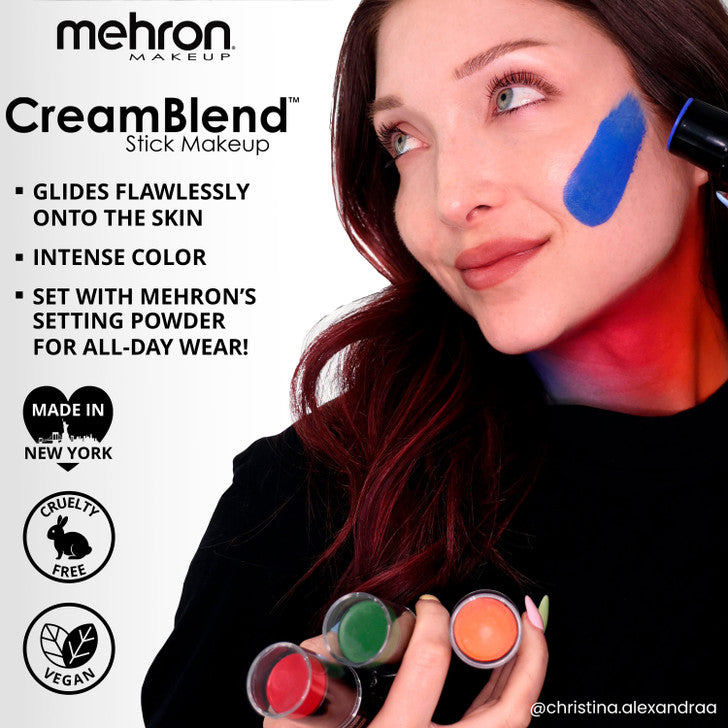 Mehron Makeup CreamBlend Stick Green