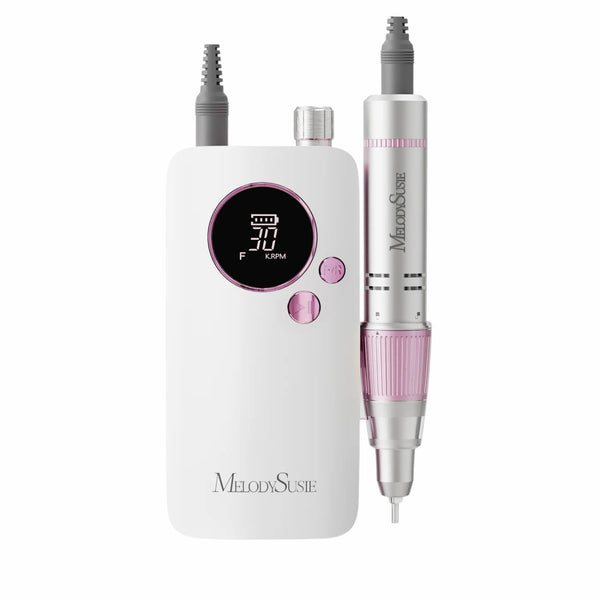MelodySusie SC320F Clip On Rechargeable Nail Drill 30.000RPM Pink