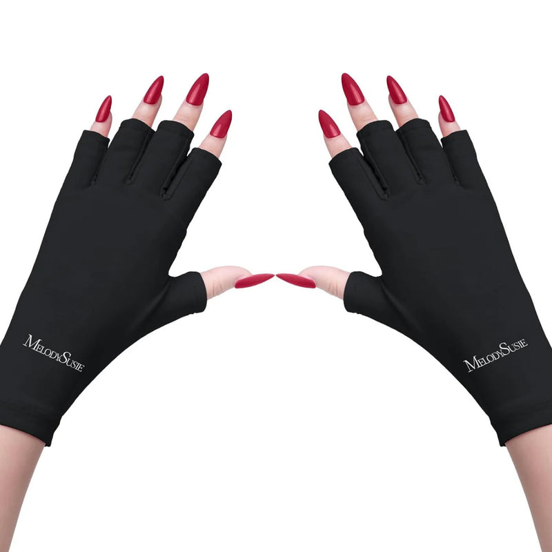 MelodySusie UV Shield Manicure Gloves Black