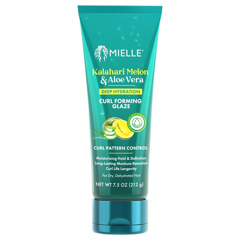 Mielle Organics Kalahari Melon & Aloe Vera Curl Forming Glaze Gel, crème-gel voor gedefinieerde krullen
