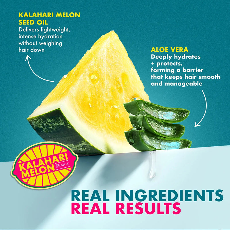 Mielle Organics Kalahari Melon & Aloe Vera Deep Conditioner, hydraterende conditioner voor droog haar