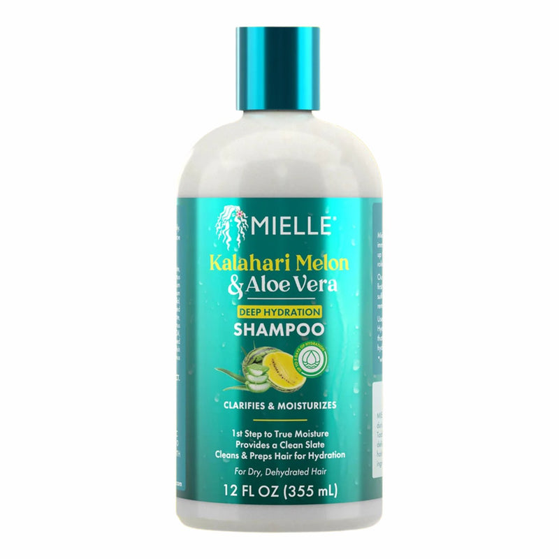 Mielle Organics Kalahari Melon & Aloe Vera Shampoo voor milde reiniging en hydratatie