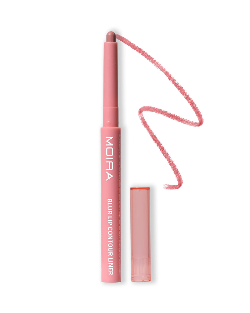 Moira Blur Lip Contour Liner 002 Lily, romige lipliner voor zachte definitie