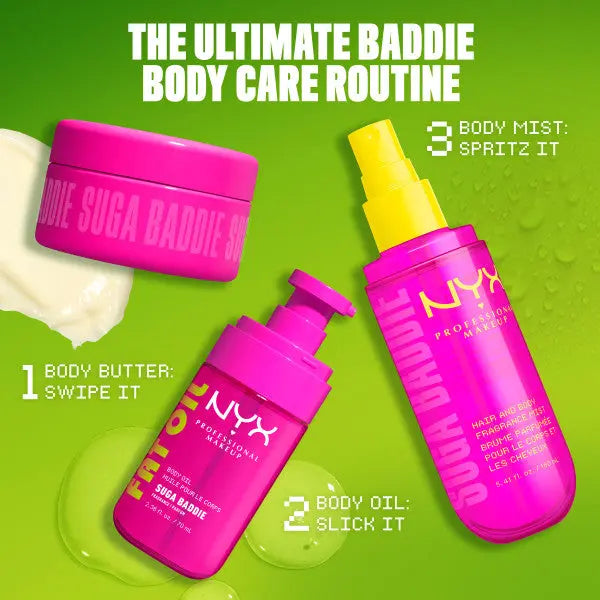 NYX Professional Makeup Fat Oil Suga Baddie Body Oil Mini