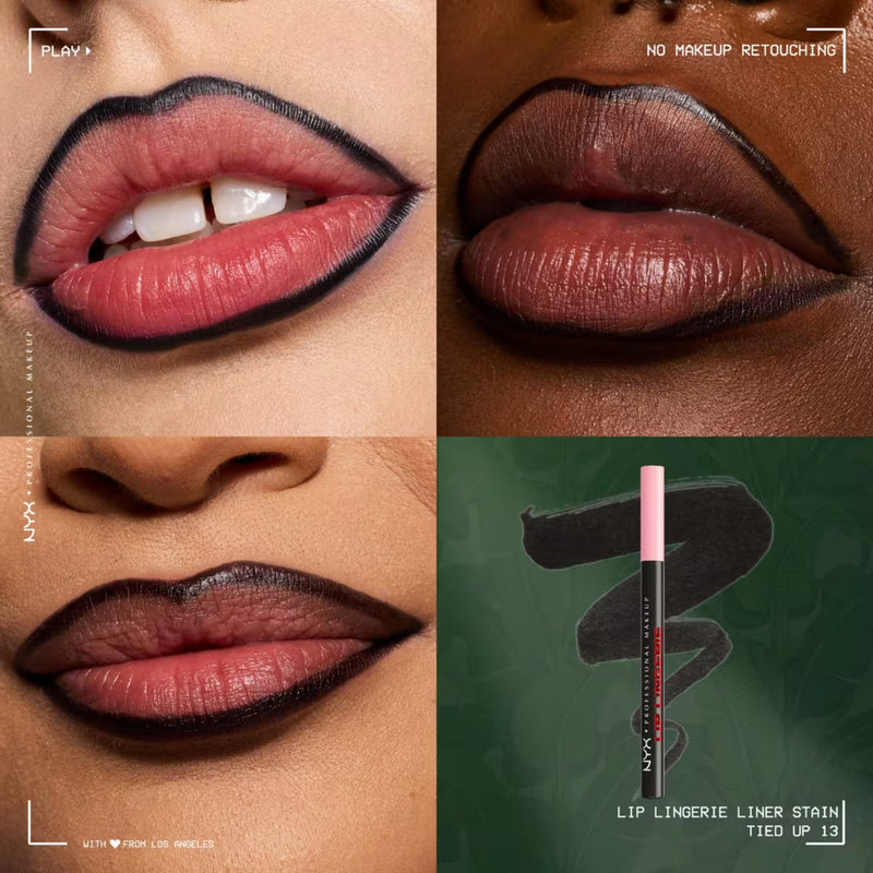 NYX Professional Makeup Lip Lingerie Lip Liner Stain Tied Up 2