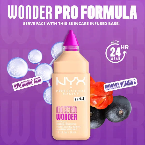 NYX Professional Makeup Make 'EM Wonder Foundation